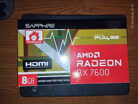 Видеокарта Sapphire RX7600 Pulse 8GB Донецк