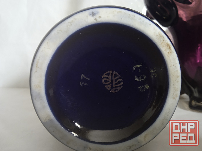 Ваза + конфетница толстое стекло Донецк - изображение 3