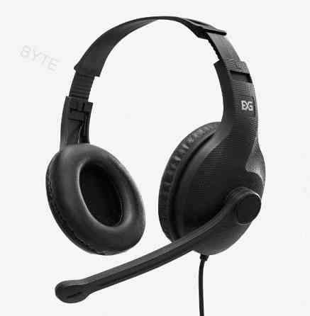 Наушники с Микрофоном Exegate Office hs-102s Black - арт:7146 Макеевка