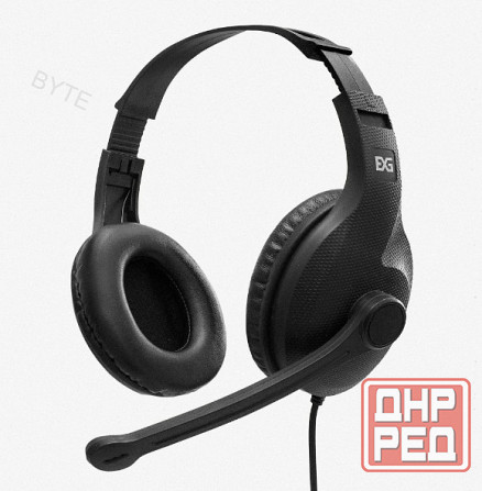 Наушники с Микрофоном Exegate Office hs-102s Black - арт:7146 Макеевка - изображение 3