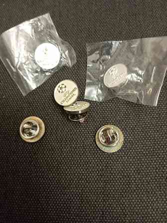 Значок футбол Лига чемпионов Макеевка