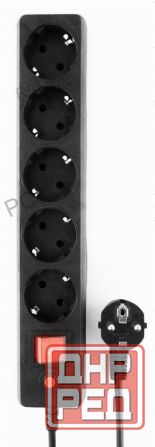 Сетевой Фильтр Гарнизон Енlb-4, 0,5 м, 5 Розеток, Черный - арт:3202 Макеевка - изображение 1