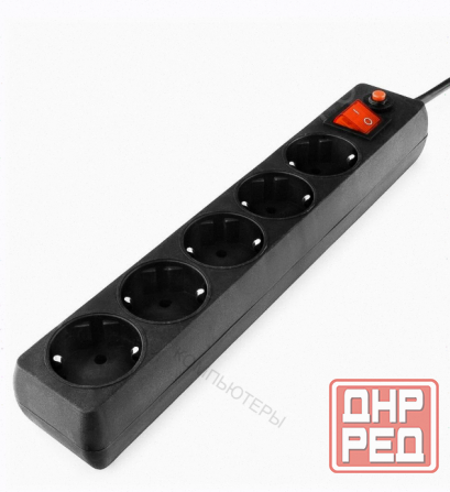 Сетевой Фильтр Гарнизон Енlb-4, 0,5 м, 5 Розеток, Черный - арт:3202 Макеевка - изображение 4