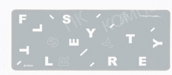 Коврик Для Мыши a4tech Fstyler fp75 Серый/белый 750x300x2мм - арт:6934 Макеевка