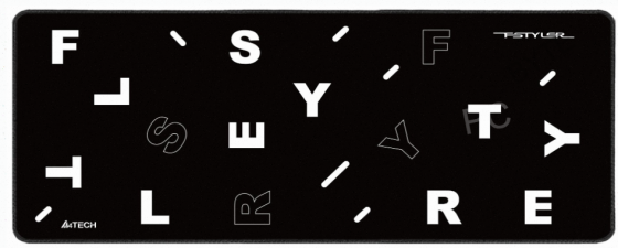 Коврик Для Мыши a4tech Fstyler fp75 Черный/белый 750x300x2мм - арт:6971 Макеевка