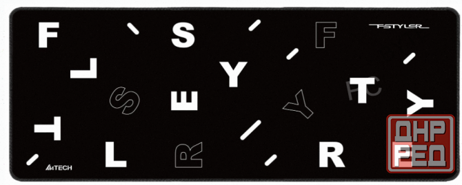 Коврик Для Мыши a4tech Fstyler fp75 Черный/белый 750x300x2мм - арт:6971 Макеевка - изображение 1