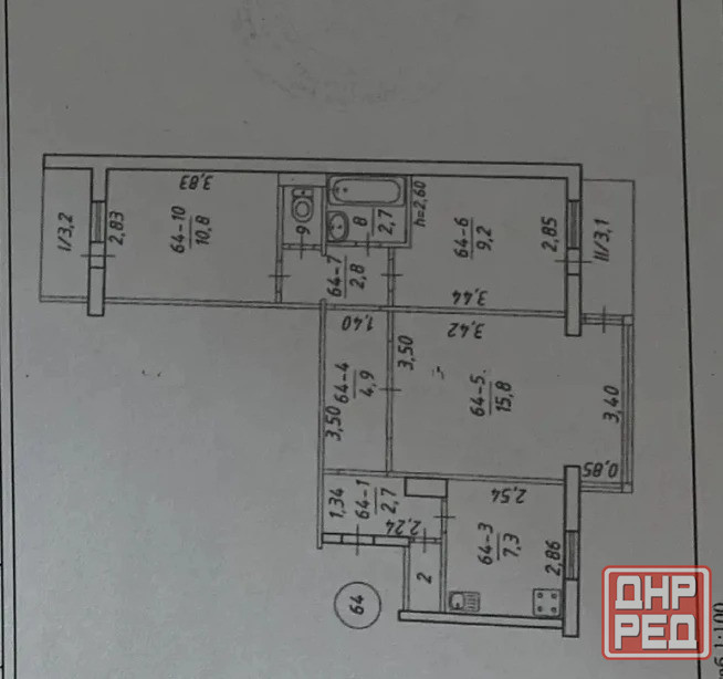 Продам 3-х ком кв-ру на Капитальной. Макеевка - изображение 9