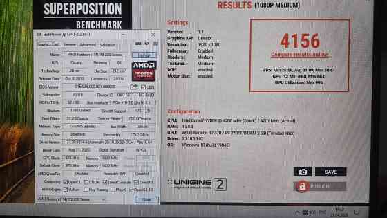 Видеокарта Asus R9 270 OC 2GB DDR5 Шахтерск