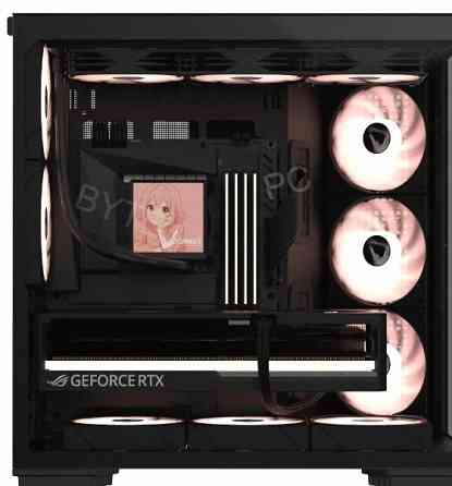 Корпус Formula Crystal z7 Черный Без бп Atx 11x120mm 4x140mm - арт:5916 Макеевка