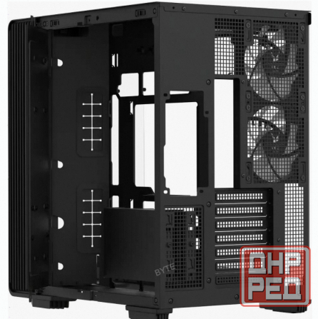 Корпус Formula Crystal z7 Черный Без бп Atx 11x120mm 4x140mm - арт:5916 Макеевка - изображение 4