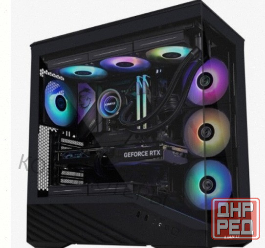 Корпус Lian li v100 (g99.v100x.r1) / Black / Mid-tower, tg - арт:7072 Макеевка - изображение 2