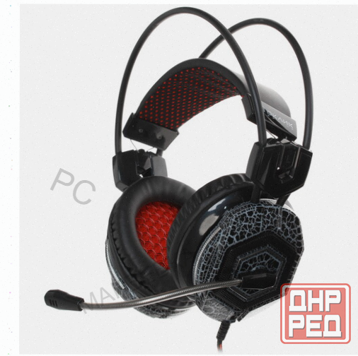 Наушники с Микрофоном Oklick hs-l500g Toxic Черный (hs-l500g) - арт:8889 Макеевка - изображение 4