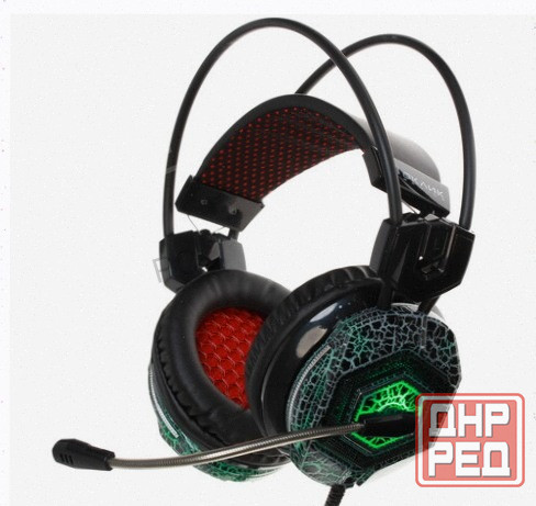 Наушники с Микрофоном Oklick hs-l500g Toxic Черный (hs-l500g) - арт:8889 Макеевка - изображение 1