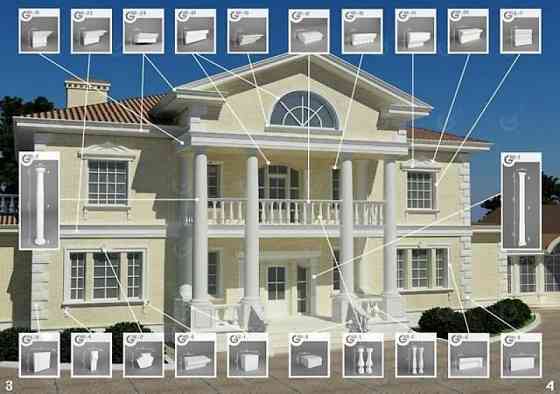 фасадный декор Макеевка