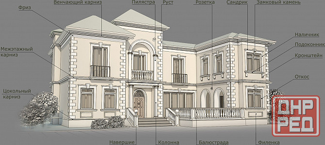фасадный декор Макеевка - изображение 2