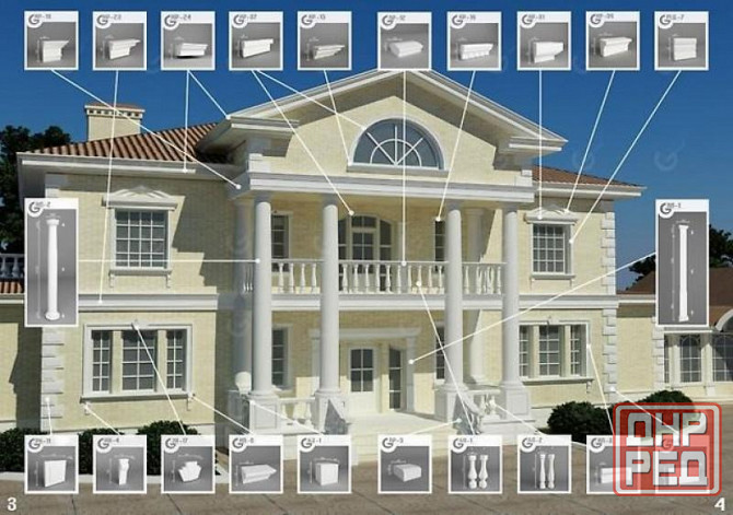 фасадный декор Макеевка - изображение 4