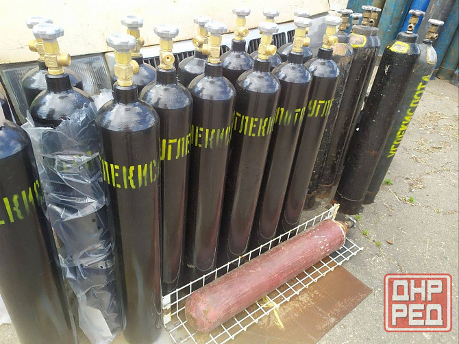 Доставка баллонов Углекислота/ Кислород/ Микс/ Азот Донецк - изображение 1
