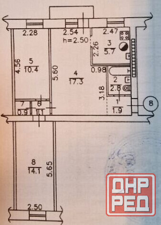 Продается 3 - х комнатная квартира, ул. Лабутенко Донецк - изображение 6