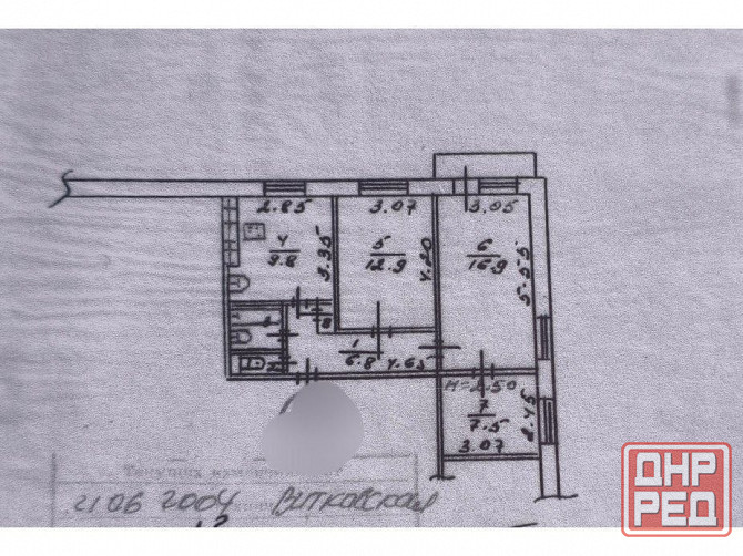 Продаётся 3-х комн.квартира 58,4 кв.м. Мариуполь - изображение 10