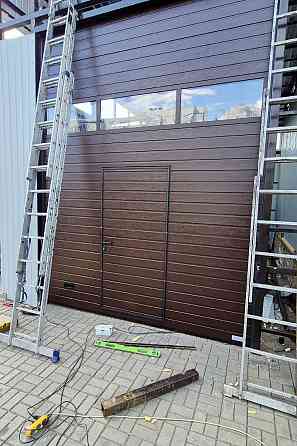 Ворота автоматические с калиткой Донецк