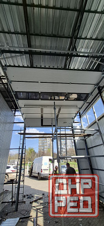 Ворота автоматические с калиткой Донецк - изображение 3