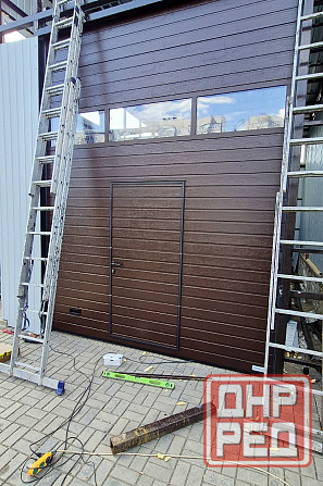 Ворота автоматические с калиткой Донецк - изображение 1