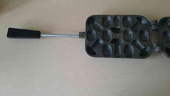 Чугунная форма для выпечки грибочки и орешки ссср Донецк