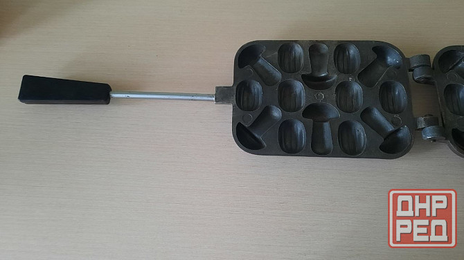 Чугунная форма для выпечки грибочки и орешки ссср Донецк - изображение 2