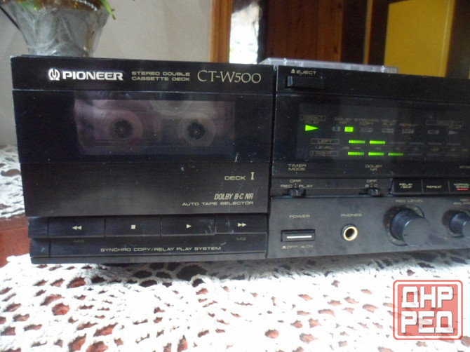 Дека 2-х кассетная Pioneer CT-W500. Енакиево - изображение 2