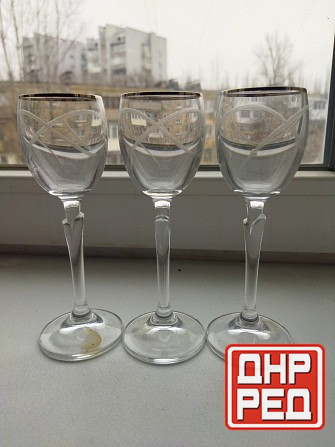 Рюмочки из богемского стекла Донецк - изображение 1