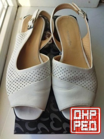 Женские кожаные босоножки 36 р. Донецк - изображение 3