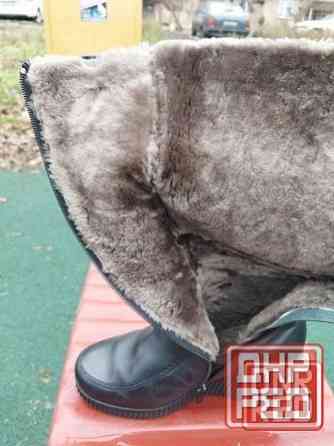 Сапоги женские 38 р кожаные Беларусь Донецк