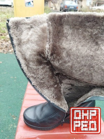 Сапоги женские 38 р кожаные Беларусь Донецк - изображение 6