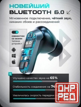 Harmuz новая модель 2026 г. Bluetooth 6.0 Донецк - изображение 5