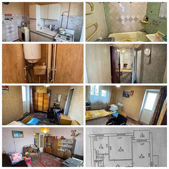 Срочно 2-х комнатная квартира поселок Бажанова торг 6/9 Макеевка