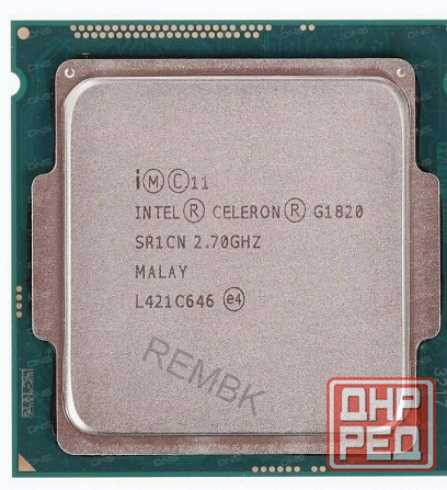 Процессор Intel Celeron g1820 Lga1150, 2 x 2700 Мгц б/у - арт:3063 Донецк - изображение 1
