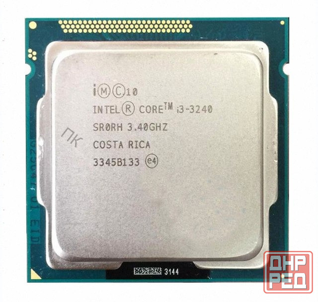 Процессор Intel Core i3-3240 Ivy Bridge (lga1155, 2 Ядра, 3400mhz, l3 3072kb) Уценка б/у - арт:3477 Донецк - изображение 1