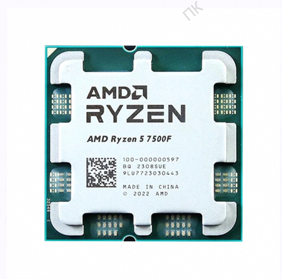 Процессор Amd Ryzen 5 7500f (am5, 6/12 до 5 Ггц, Ddr5 до 5200 Мгц) Oem - арт:7866 Донецк