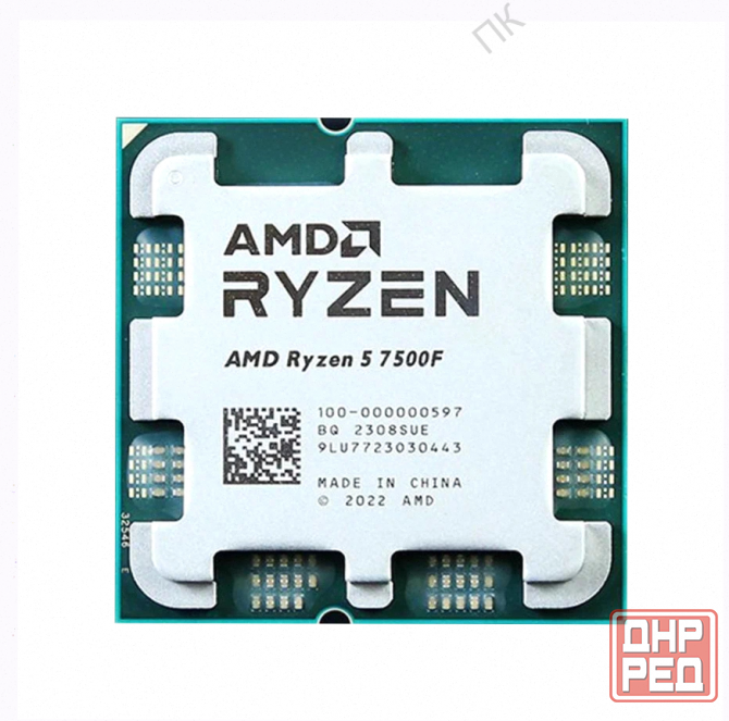Процессор Amd Ryzen 5 7500f (am5, 6/12 до 5 Ггц, Ddr5 до 5200 Мгц) Oem - арт:7866 Донецк - изображение 1