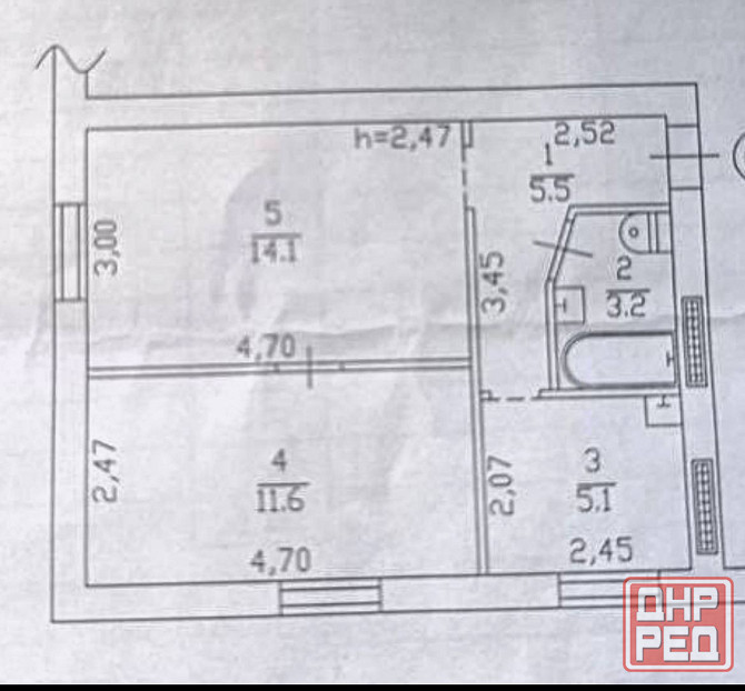 Продажа 2 комн площадь Ленина Ворошиловский район Донецка 4 500 000 Донецк - изображение 1