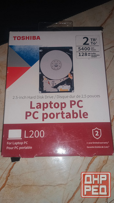 Toshiba 2 тб внутренний жёсткий диск 2.5" Донецк - изображение 3