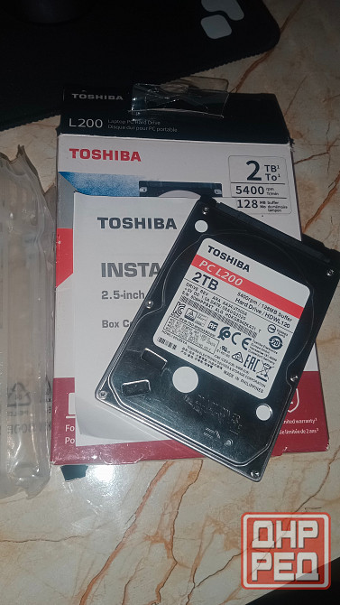 Toshiba 2 тб внутренний жёсткий диск 2.5" Донецк - изображение 1