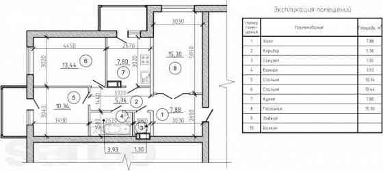 Продаётся 3х комнатная квартира в будённовском р-не ул. 230 стрелковой дивизии Донецк