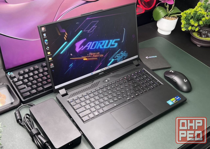 Игровой Большой Ноутбук Aorus 17.3/4060/RGB /360Гц все на мах Донецк - изображение 1