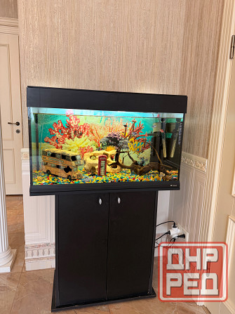 Аквариум 150л с тумбой в комплекте и всем всем Макеевка - изображение 1