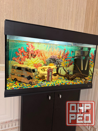 Аквариум 150л с тумбой в комплекте и всем всем Макеевка - изображение 2
