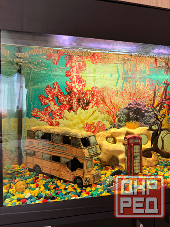 Аквариум 150л с тумбой в комплекте и всем всем Макеевка - изображение 3