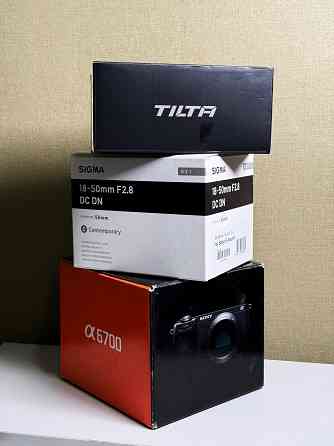 Sony a6700 + Sigma 18-50 f/2.8 + Tilta Донецк