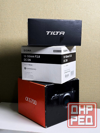 Sony a6700 + Sigma 18-50 f/2.8 + Tilta Донецк - изображение 2