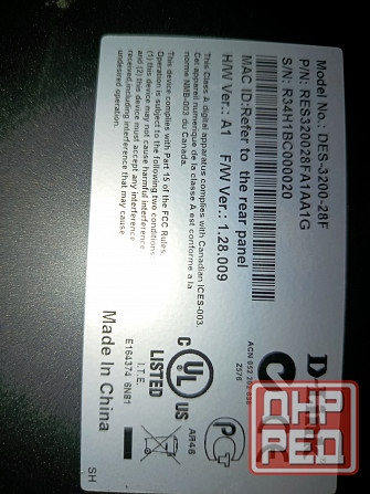 Коммутатор DES-3200-26, DES-3200-28F Донецк - изображение 2